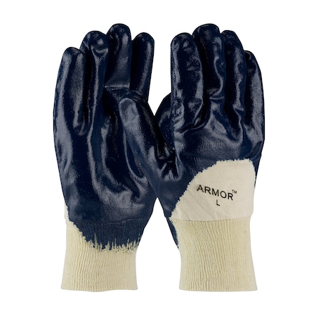 Chemical Resistant Gloves, Nitrile, 10-4/5 in L, XL, 12 PK MPN:56-3151/XL