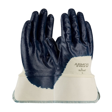 Chemical Resistant Gloves, Nitrile, 11 in L, M, 12 PK MPN:56-3175/M