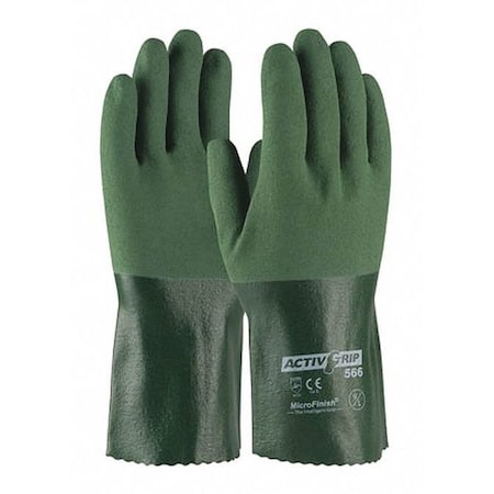 Chemical Resistant Gloves, Not Rated Abrasion Level, M, 12 PK MPN:56-AG566/M