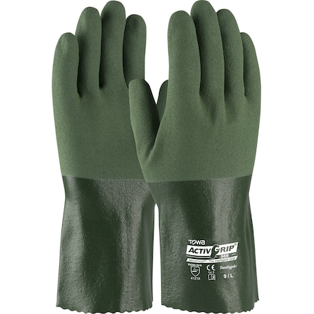 Chemical Resistant Gloves, Not Rated Abrasion Level, S, 12 PK MPN:56-AG566/S