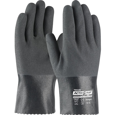 Chemical Resistant Gloves, Polyester/Stainless Steel, 10 in L, S, 1 PR MPN:56-AG585/S