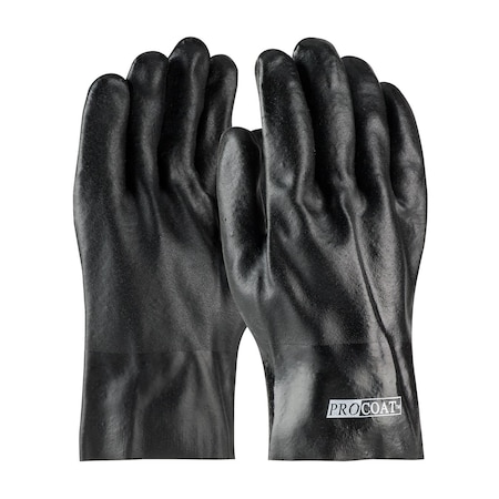 Chemical Resistant Gloves, PVC, 10 in L, Mens, 12 PK MPN:58-8020DD