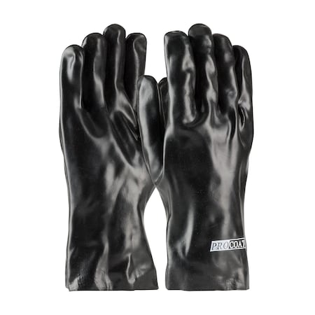 Chemical Resistant Gloves, PVC, 12 in L, Mens, 12 PK MPN:58-8030
