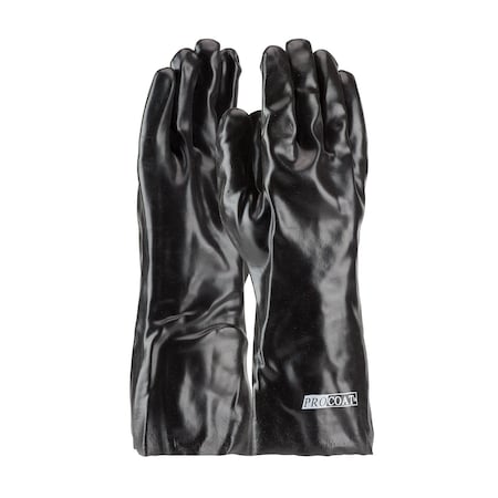 Chemical Resistant Gloves, PVC, 14 in L, Mens, 12 PK MPN:58-8040