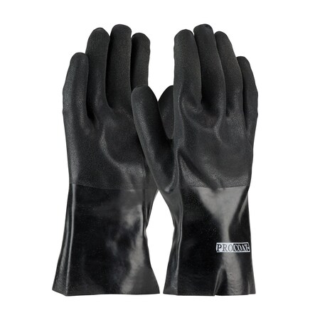 Chemical Resistant Gloves, PVC, 12 in L, Mens, 12 PK MPN:58-8130DD