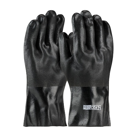 Chemical Resistant Gloves, PVC, 12 in L, Mens, 12 PK MPN:58-8230DD