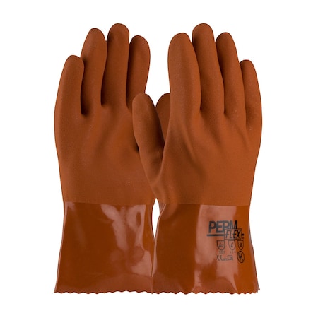 Chemical Resistant Gloves, PVC, 10 in L, S, 12 PK MPN:58-8650/S