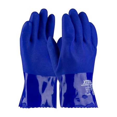 Chemical Resistant Gloves, PVC, 10 in L, M, 12 PK MPN:58-8655/M