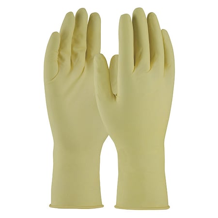 Qualatex, Disposable Gloves, 6 mil Palm, Latex, Powder-Free, L (9), 1000 PK, White MPN:612HCL
