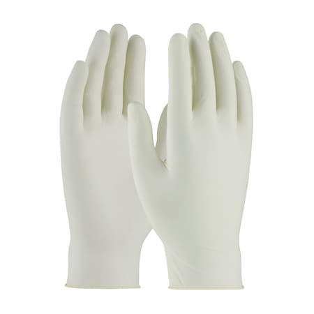 Ambi-dex Repel, Disposable Gloves, 5 mil Palm, Latex, Powder-Free, L, 100 PK, White MPN:62-322PF/L
