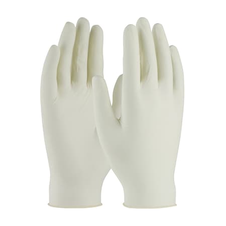 Ambi-Dex Disposable Gloves, Food Grade, Latex, 5 mil, Powder-Free, L, 100 PK, White MPN:62-323PF/L