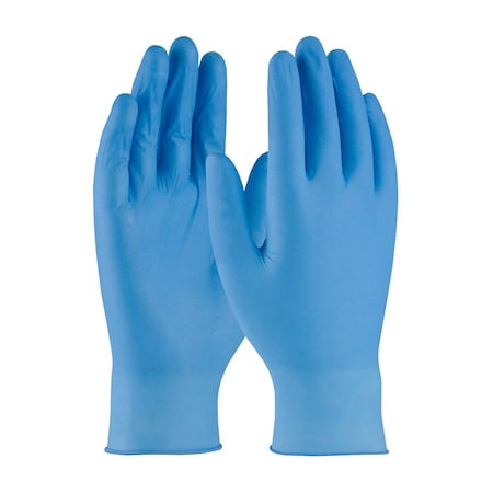 Ambi-dex Axle, Disposable Gloves, 4 mil Palm, Nitrile, Powder-Free, L, 100 PK, Blue MPN:63-532PF/L