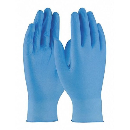 Ambi-dex Axle, Disposable Gloves, 4 mil Palm, Nitrile, Powder-Free, 2XL, 100 PK, Blue MPN:63-532PF/XXL