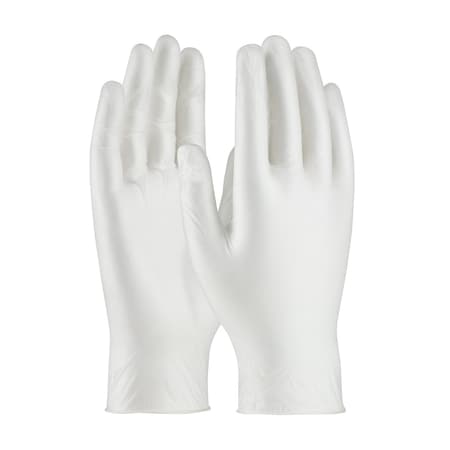Ambi-dex 64-435, Disposable Gloves, 5 mil Palm, Vinyl, Powder-Free, M, 100 PK, White MPN:64-435PF/M