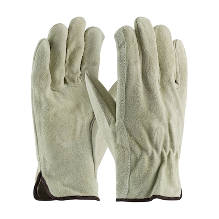 Drivers Gloves, Split Cowhide, XL 12 PK MPN:69-134/XL