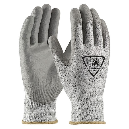 Coated Gloves, Cut Level A2, Dipped, Polyurethane, Smooth, 2XL 12 PK MPN:719DGU/2XL
