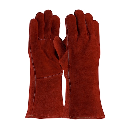 Welding Gloves, Cowhide, Mens, 12 PK MPN:73-7015A