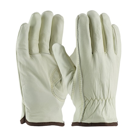 Cold Protection Drivers Gloves, Grain Cowhide Leather Palm, Thermal Lining, Natural, S MPN:77-265/S