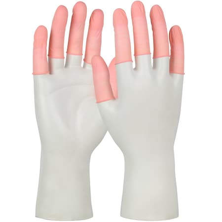 Finger Cots, Pink, Latex, L, PK720 MPN:7CL