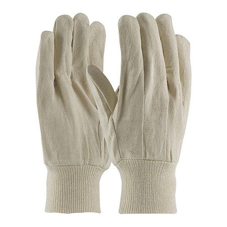 Econ Grade Cotton Glove, Mens, PK12 MPN:90-908I