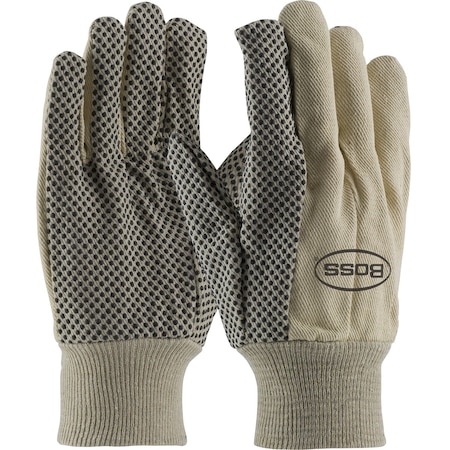 Canvas Dotted Palm Glove, 10 Oz, PK12 MPN:91-910PD