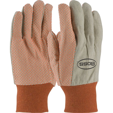 Canvas Dotted Palm Glove, 10 Oz, PK12 MPN:91-910PDO