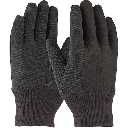 Jersey Glove, Brown, Regular Weight, PK12 MPN:95-809PDC