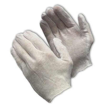 Reversible Inspection Gloves, Cotton, 8-1/2