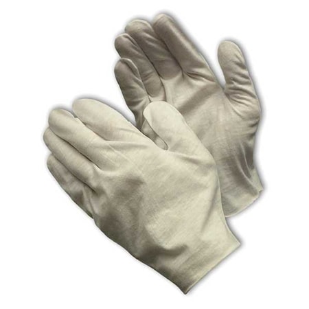 Reversible Inspection Gloves, Cotton, 8-2/3