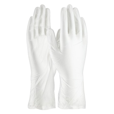 QRP QualaSheer, Disposable Gloves, 5 mil Palm, Vinyl, Powder-Free, M (8), 1000 PK, Clear MPN:VHC12M