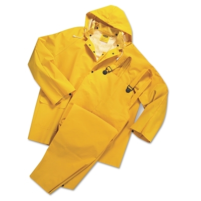 35ML Pvc Over Poly 3PCSRAIN Suit-Yellow MPN:4035/XL