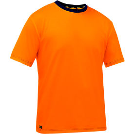 Bisley® Men's Non-ANSI Short Sleeve T-Shirt 2XL Hi-Vis Orange 310M1118-O/2X