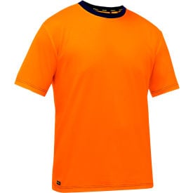 Bisley® Men's Non-ANSI Short Sleeve T-Shirt 5XL Hi-Vis Orange 310M1118-O/5X
