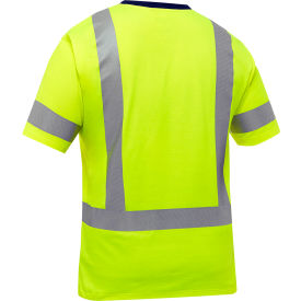 Bisley® Men's Short Sleeve T-Shirt Class 3 L Hi-Vis Yellow 313M1118H-Y/L