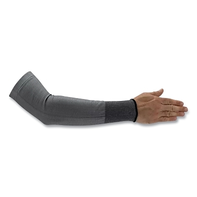 Grey Knitted Cut Protection Sleeve Made From HPp MPN:NFDS16N-6