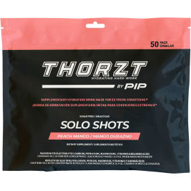 Thorzt™ Solo Shots Powdered Drink Mix Peach Mango 2.2 g 10 Bags of 50 Packets SSSFPM