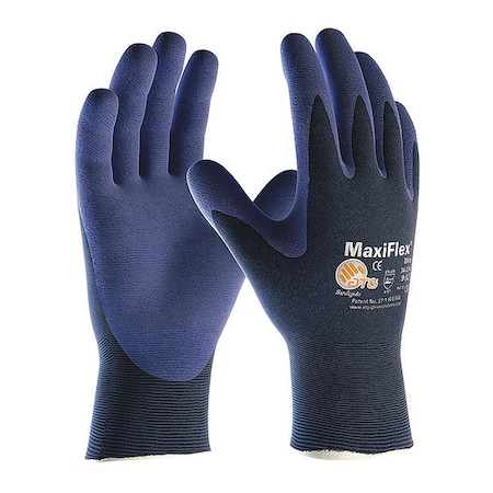 Knit Nylon Glove w/ Nitrile Microfoam Grip Xs MPN:34-274/XS