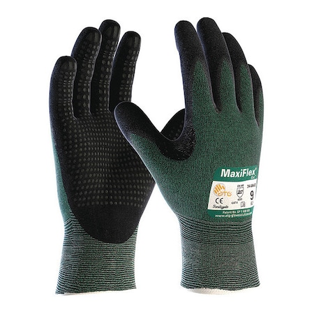 Seamless Knit Eng Yarn Glove w/Prem Nit Mic Dot MPN:34-8443/L