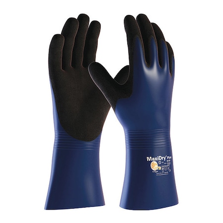 Maxidry Plus Nylon/Lycra Liner BL/BLK. Nitrile MPN:56-530/M