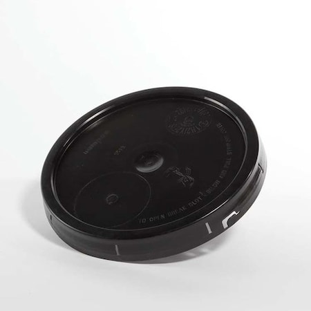 Cover, HDPE, Black, 3.5-6 gal., Shape: Round MPN:01-05-020-00099