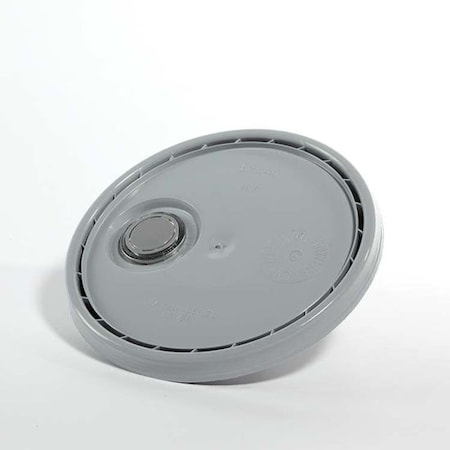 Cover, HDPE, Gray, 3.5-6 gal., UN Rating Solid: 1H2/Y43/S/03 MPN:01-05-020-00106