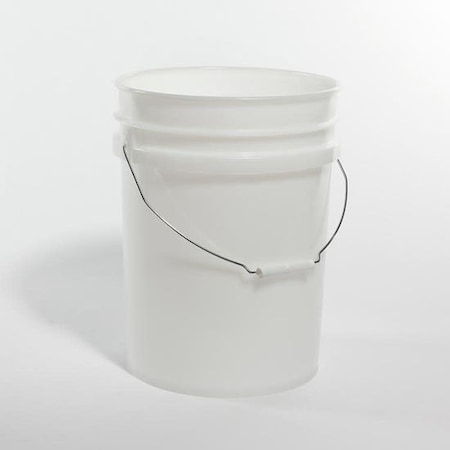Open Pail Head, 20L, HDPE, White MPN:01-05-048-00065