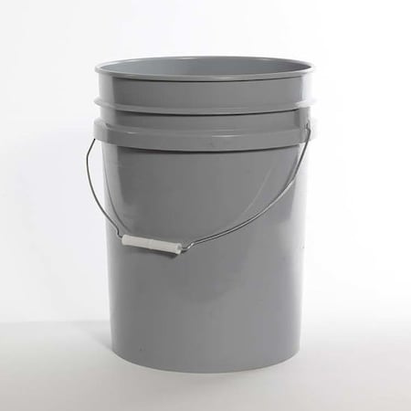 Open Head Pail, 20L, HDPE, Gray MPN:01-05-048-00170
