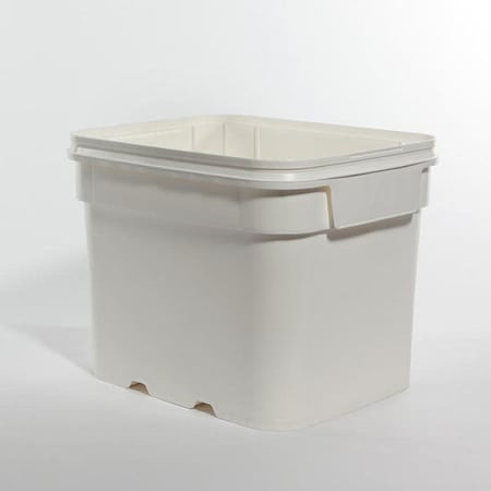 Open Head Pail, HDPE, White, 8 gal. MPN:01-05-048-00214