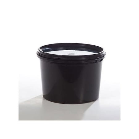 Open Head Pail, PP, Black, 38.5 oz. MPN:01-16-048-00066