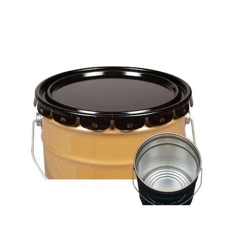 Cover, Steel, Black, 5 gal. MPN:01-19-020-00239