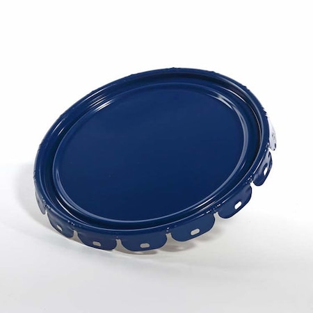 Cover, Steel, Blue, 5 gal., Includes: Flow In Gasket MPN:01-19-020-00248