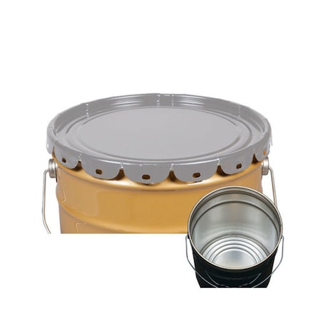 Cover, Steel, Gray, 5 gal. MPN:01-19-020-00258