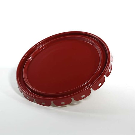 Cover, Steel, Red, 5 gal., Type: Lug MPN:01-19-020-00262