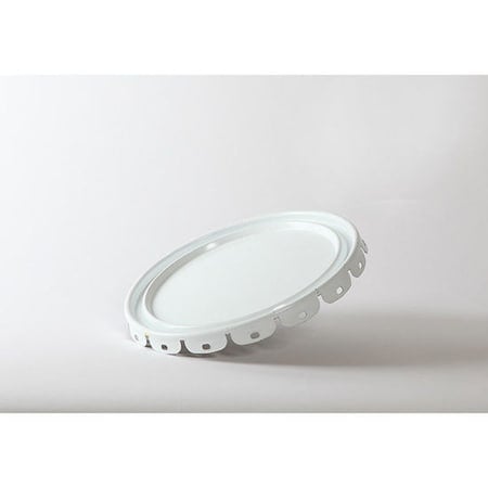 Cover, Steel, White, 5 gal., Type: Lug MPN:01-19-020-00269